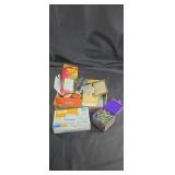 Box of marbles and miscellaneous