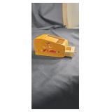 Mechanical Vintage cigarette safe with match