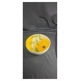 Large decorative bowl approx 10.5 inches diameter