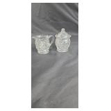 Colorless cream and sugar