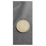 1900 Morgan silver dollar