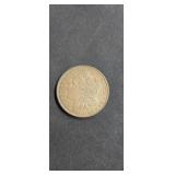 1902 Morgan silver dollar