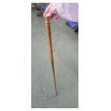 Old wooden Walking stick approx 3 feet tall