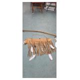 Authentic Indian reservation bow & quiver Plus