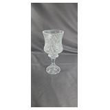 Crystal Hurricane candle holder 2 piece approx 12