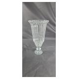 Crystal Hurricane candle holder approx 12 inches
