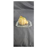 Lennox pumpkin & a tray