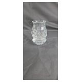 2 piece crystal hurricane candle holder