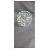 Crystal bowl approx 5 inches tall