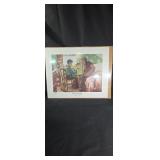 The Inventor Norman Rockwell print approx 16 x 20