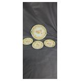 Three crown Gala plates from Germany also