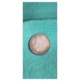 1886 Morgan silver dollar