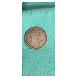 1900 Morgan silver dollar