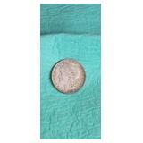 1889 Morgan silver dollar