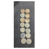 Group of 1965 or earlier dimes