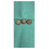 Pair of Kennedy half dollars and 1 Franklin half