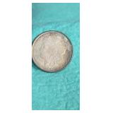 1886 Morgan silver dollar