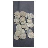 Group of 29 buffalo nickels various dates