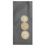 1912, 1899 & 1901  quarters