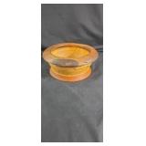 Handmade wooden bowl approx 10 inches diameter
