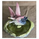 Vintage old McCoy pottery duck planter