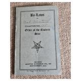 By laws chapter 185 Order of the eastern star