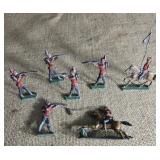 7 read coat lead solders 3.5 inches tall.