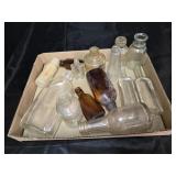 Group of antique bottles