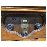 Atwater kent radio built into a table. 32 X 25 X