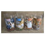 4 star wars glasses. Return of the Jedi
