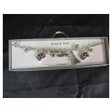 Around the world charms bracelet.