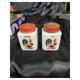 Depression salt and pepper chicken shakers