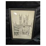 Cathedral West Front and Exchequergate Li col  by
