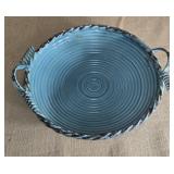 Metal bowl 17 inches diameter