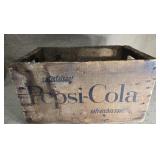 Pepsi cola advertising box. Pepsi Cola