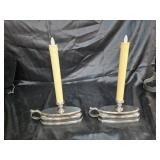 10 battery operated candles.