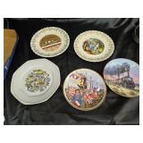 Group of plates 5 total