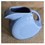 Fiesta pitcher 7.5 inches tall.