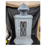 Small corner cupboard 40 inches tall X 18 inches