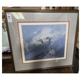 In flight by Herb Jones. 20 X 15