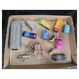 Toy cars etc.