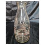 Guilford Dairy Greensboro NC milk bottle.