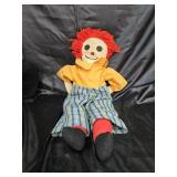Large raggedy Anne 34 inches long