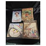 Nice old books craft book etc.