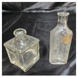 Climax ink bottle plus Baltimore medicine bottle.