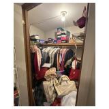 contents of closet -  Clothes and shoes only
