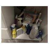 contents of cabinet