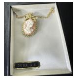 cameo necklace