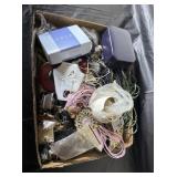 Flat of costume jewelry
