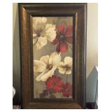 Floral wall art